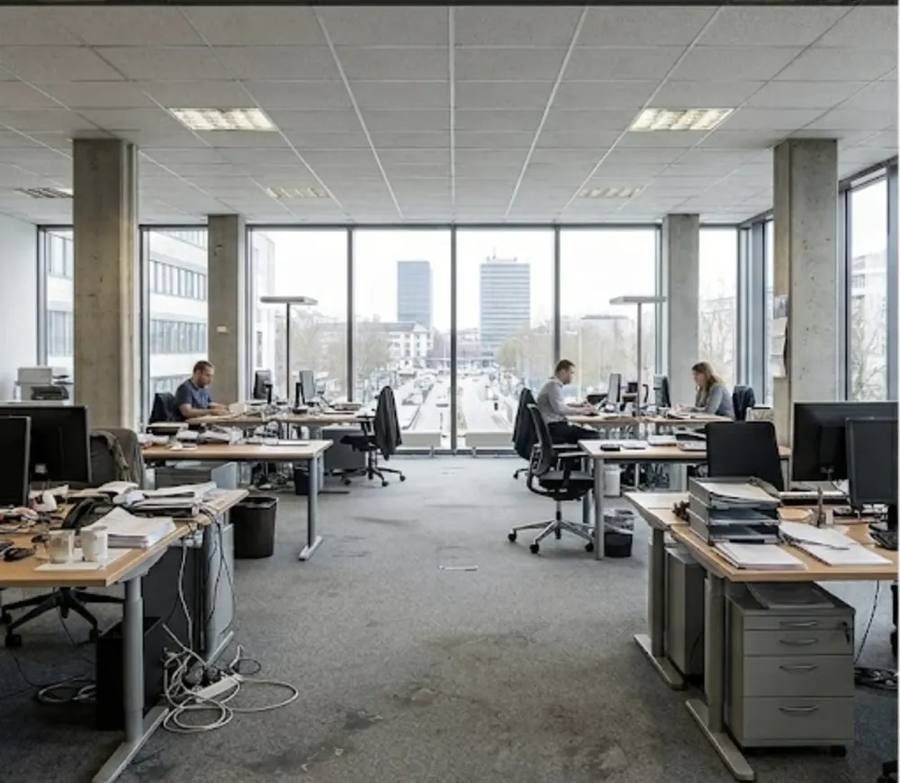 Büro vor Umbau Hannover
